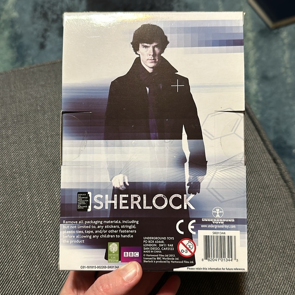 Unopened Sherlock Holmes Action Figure - Picture 4 of 6